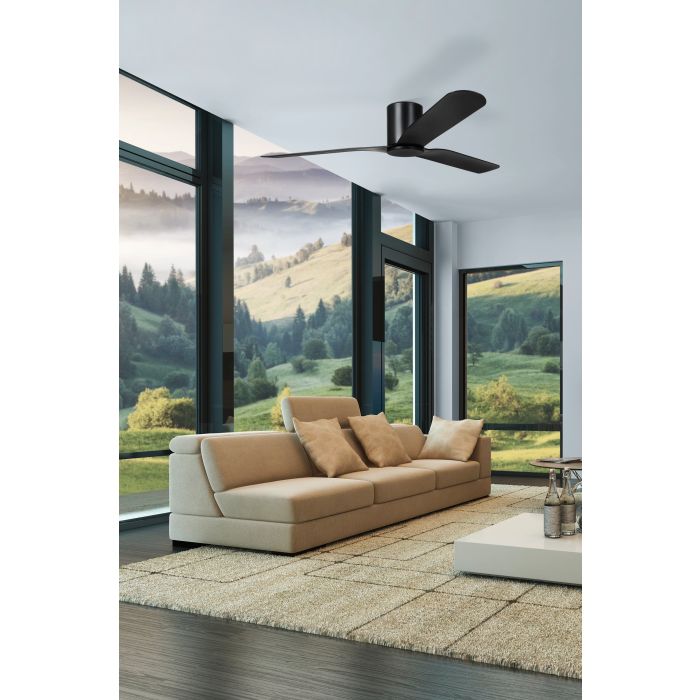 ILUKA 60 DC Ceiling Fan (Black)