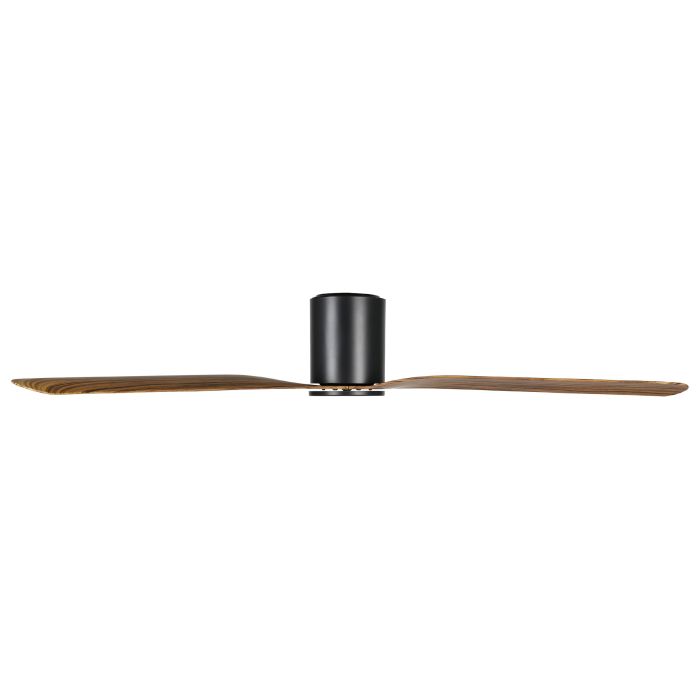 ILUKA 60 DC Ceiling Fan (Black/Wood Hugger)