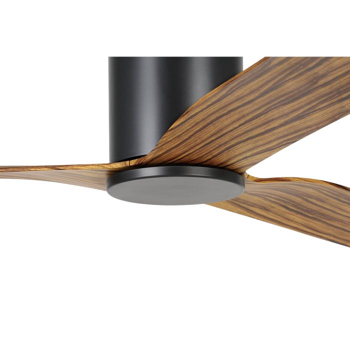 ILUKA 60 DC Ceiling Fan (Black/Wood Hugger)