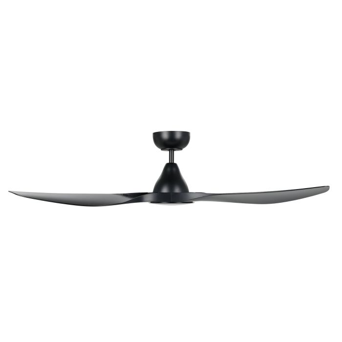 SURF 52 DC Ceiling Fan with LED Light (Black)