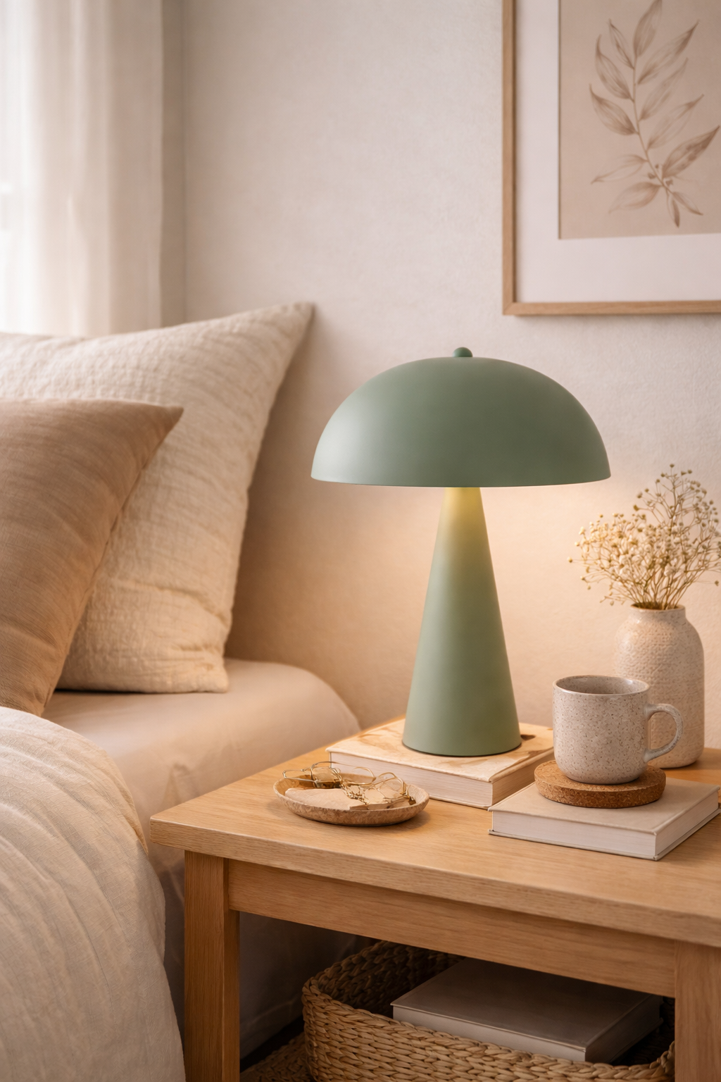 Cremini Table Lamp - Green