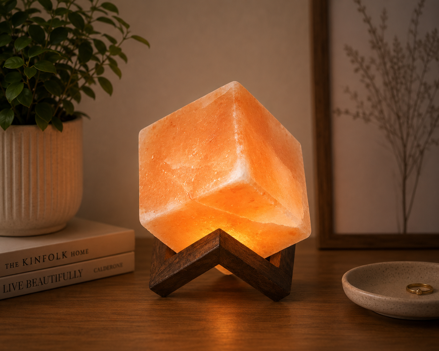 Himalayan Salt Lamp Cube