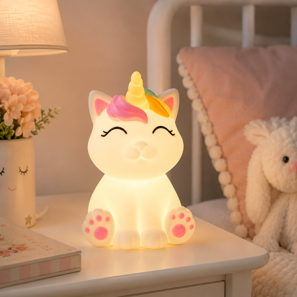 Caticorn Mini LED Night Light