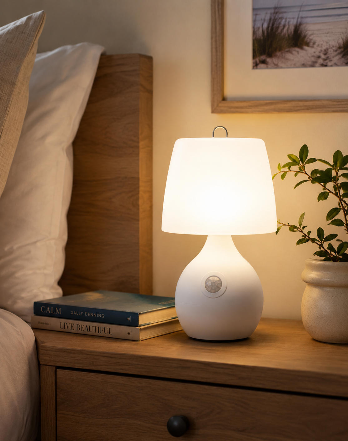 Motion Sensor LED Table Lamp