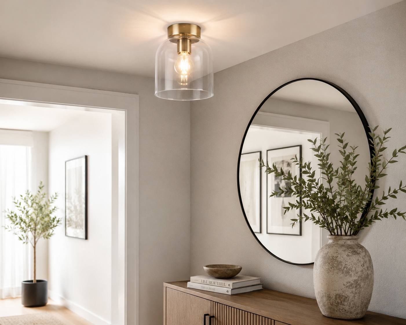 Thompson DIY Glass Batten Fix Shade