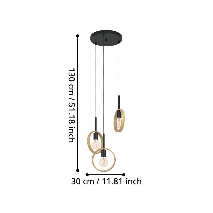 IPSDEN Pendant Light (Three Lights)