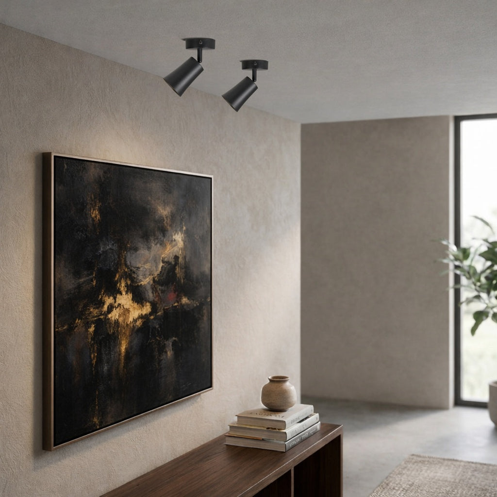 ALVEY 1 LIGHT WALL SPOTLIGHT