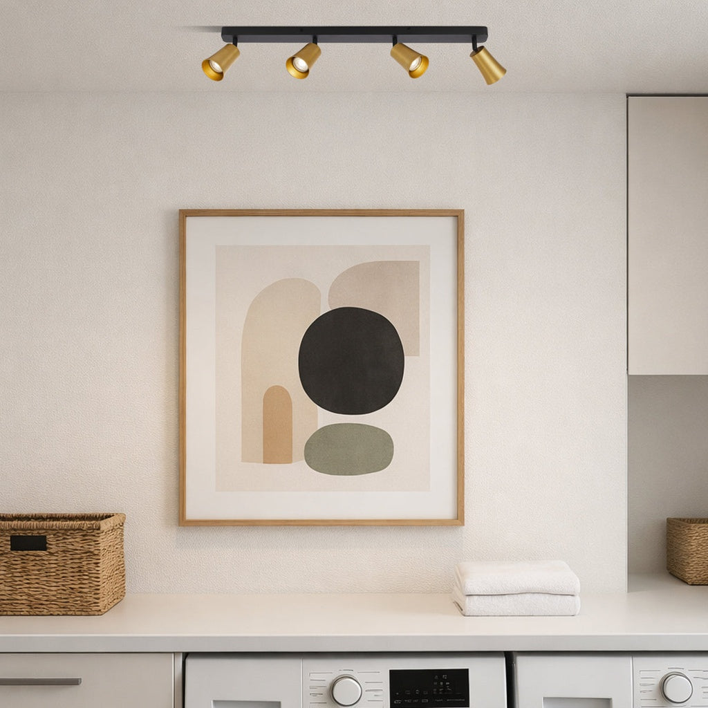 ALVEY 4 LIGHT CEILING SPOTLIGHT