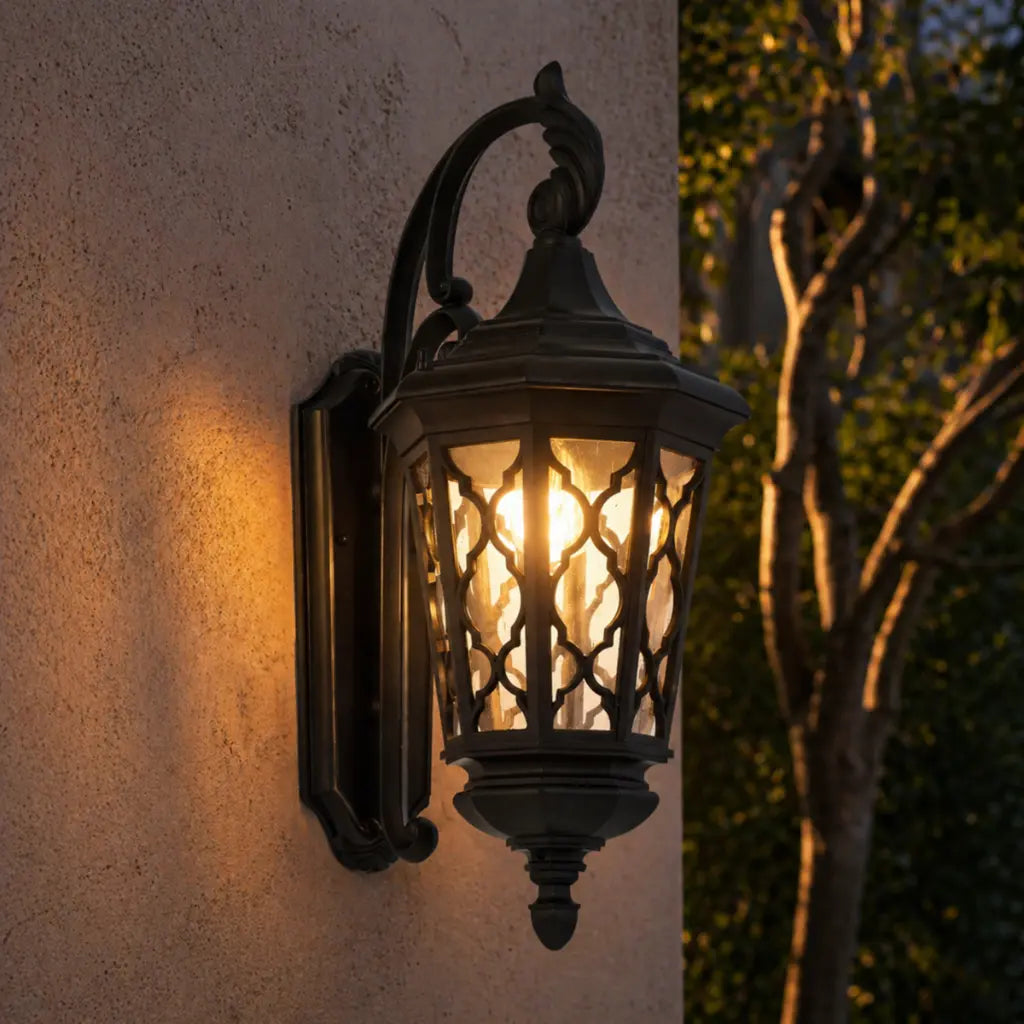 BRINLEY 35CM EXTERIOR WALL LIGHT LARGE