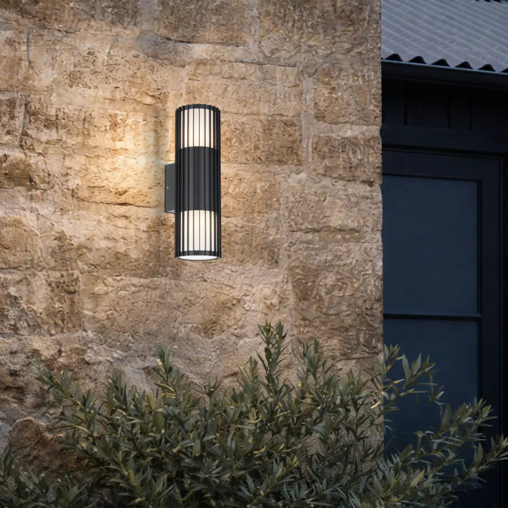 CASHEL TWIN EXTERIOR WALL LIGHT