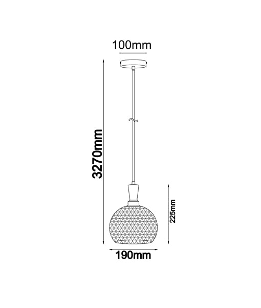 CHEVEUX Pendant Light (Small)