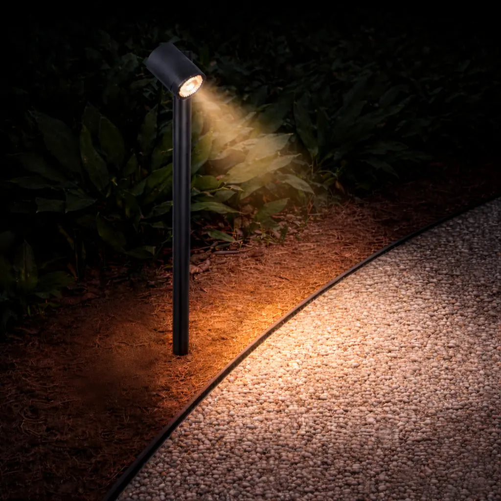 CLOVIS 24V MR16 EXTERIOR POST SPIKE LIGHT