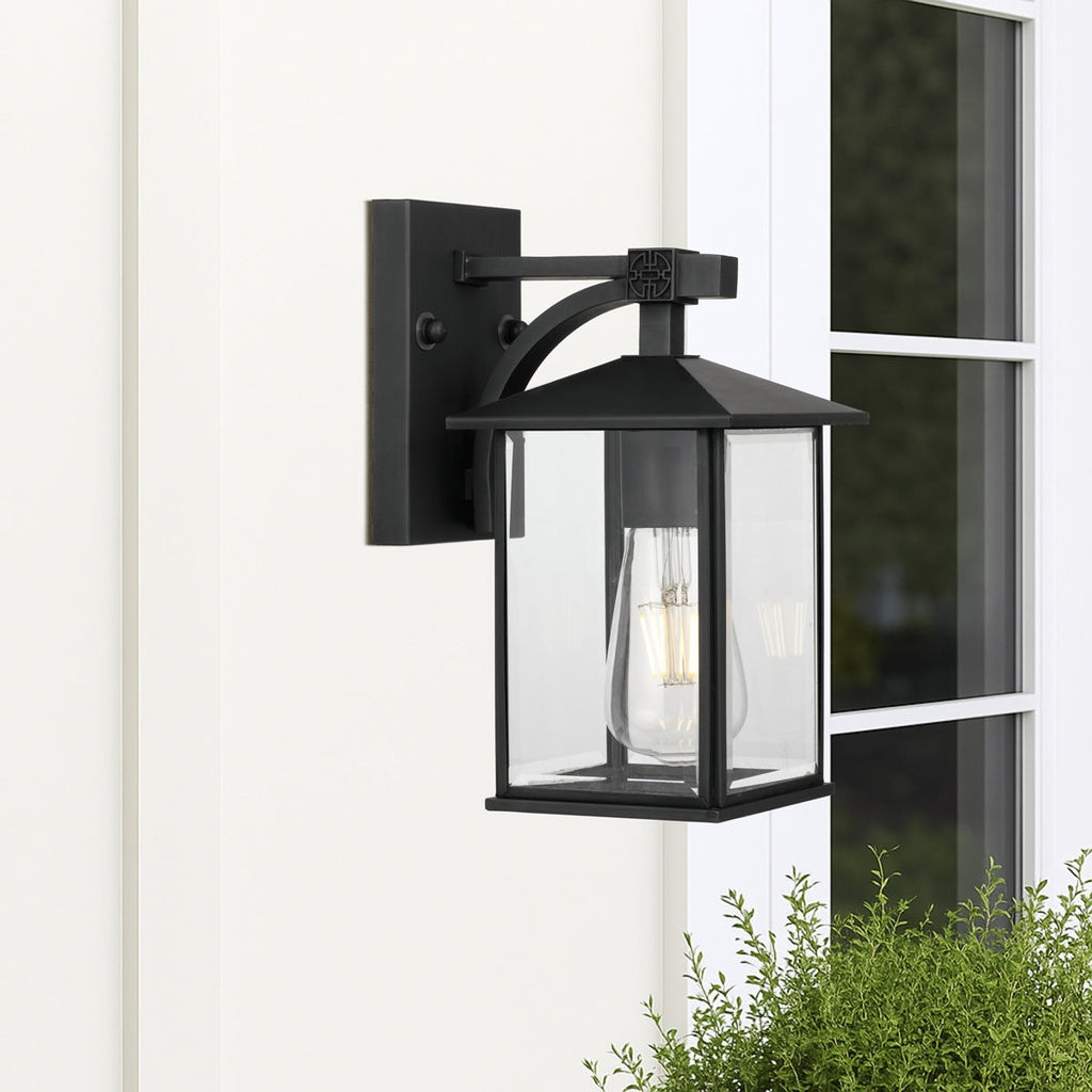 COBY 15CM EXTERIOR WALL LIGHT SOLID BRASS