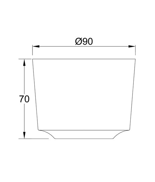 DIYBAT D.I.Y. Batten Fix Cover 90 mm (Black/White)