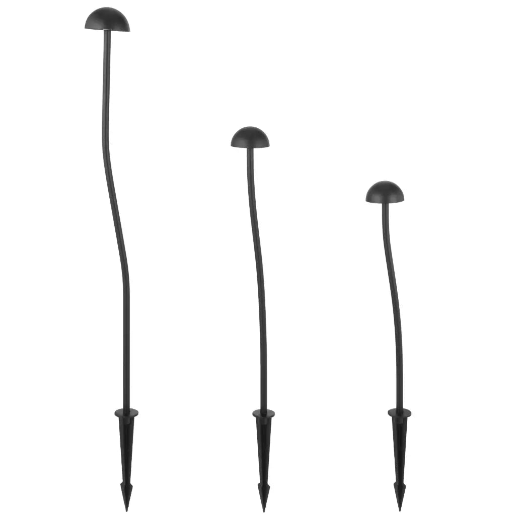 ENOKI 24V EXTERIOR LED POST SPIKE LIGHT set of 3