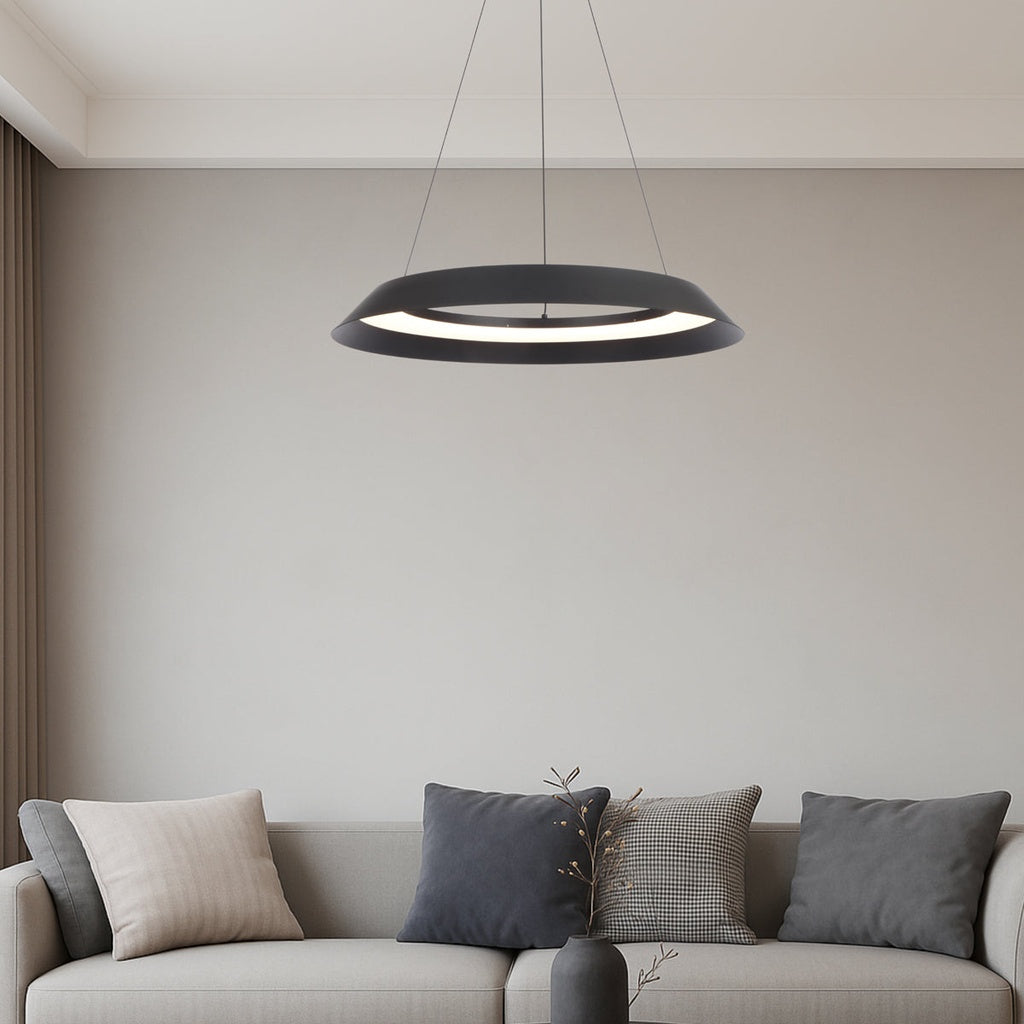 HOVIN 58CM LED PENDANT LIGHT LARGE