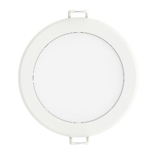 HPM Alina LED Downlight Dimmable 7W Tri-Colour 3000/4000/5000K 740/800/790lm 107deg 90mm Cut Out Flush Face White IP44
