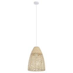 SAMBUCONA Natural Rattan Dome/Ellipse Pendants