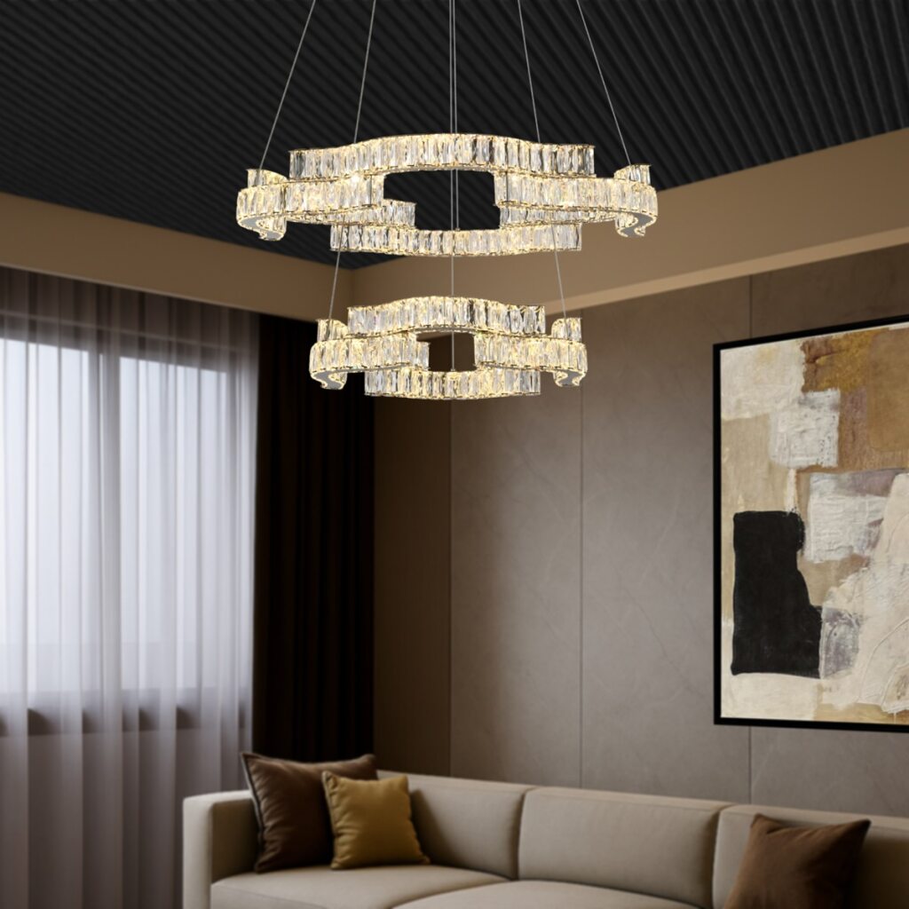 JURA 2 TIER LED PENDANT LIGHT
