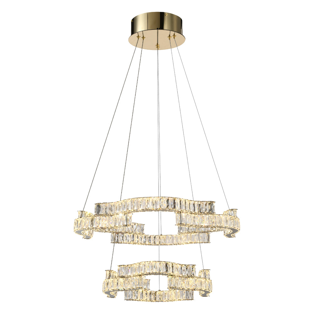 JURA 2 TIER LED PENDANT LIGHT