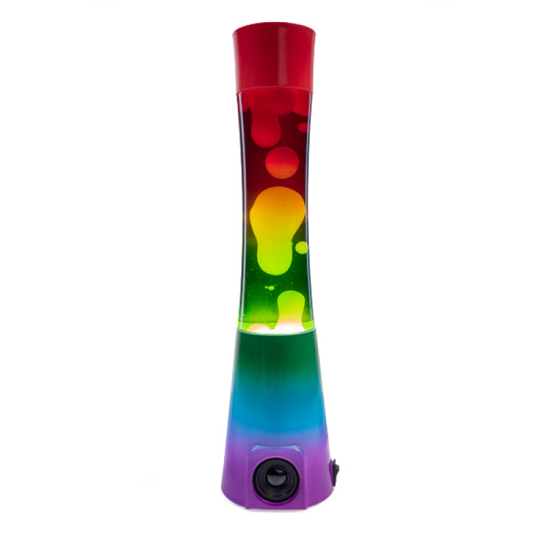 Rainbow Lava Lamp with Wireless Speakers