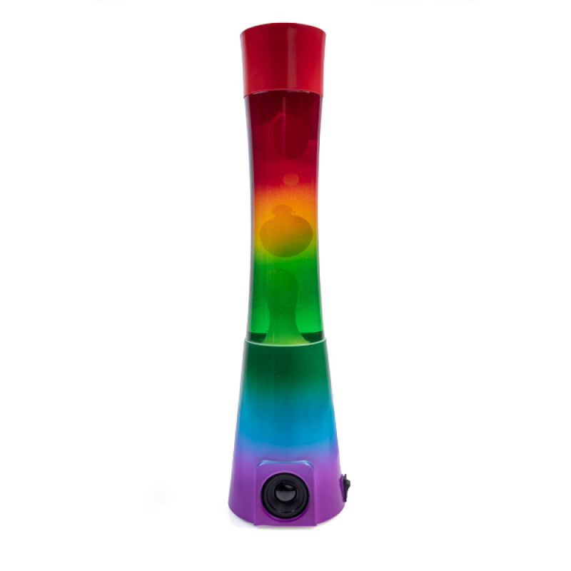 Rainbow Lava Lamp with Wireless Speakers
