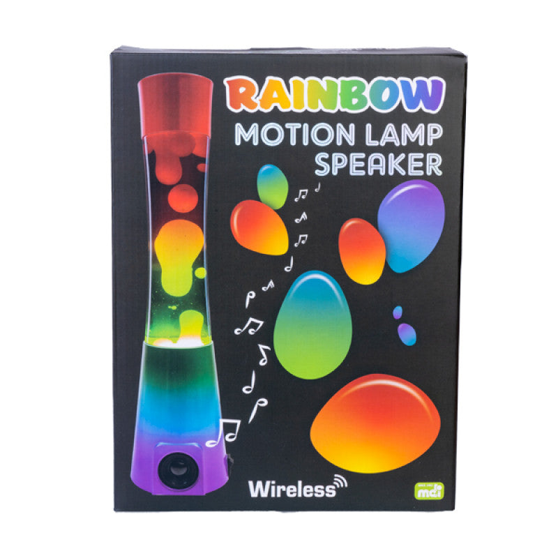 Rainbow Lava Lamp with Wireless Speakers
