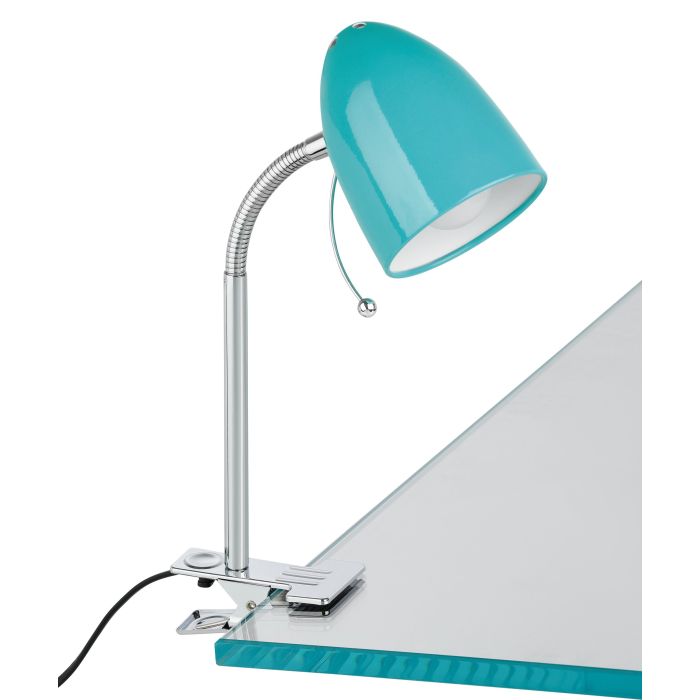 LARA Clamp Lights, Metal Shade (Multiple Colours)