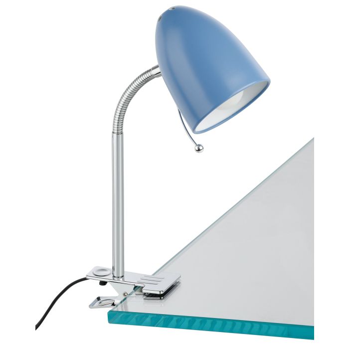 LARA Clamp Lights, Metal Shade (Multiple Colours)