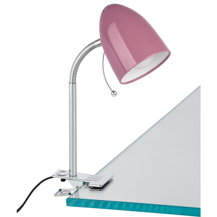 LARA Clamp Lights, Metal Shade (Multiple Colours)