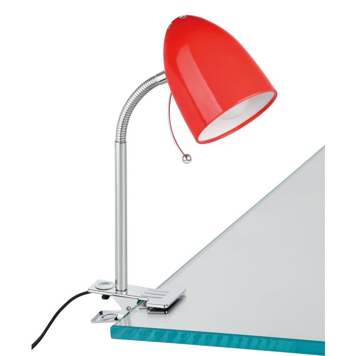 LARA Clamp Lights, Metal Shade (Multiple Colours)