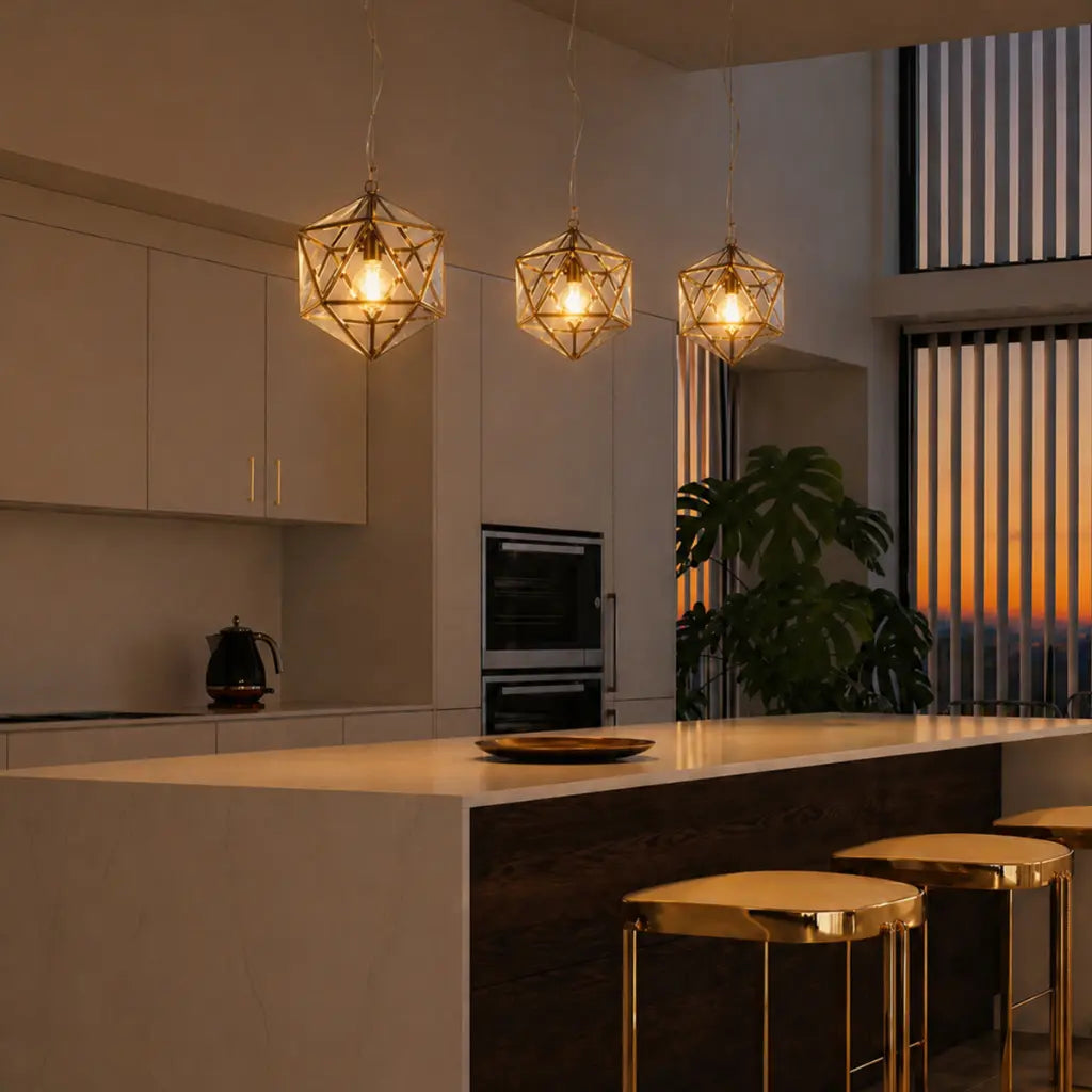 LAZLO 30CM PENDANT LIGHT SMALL SOLID BRASS