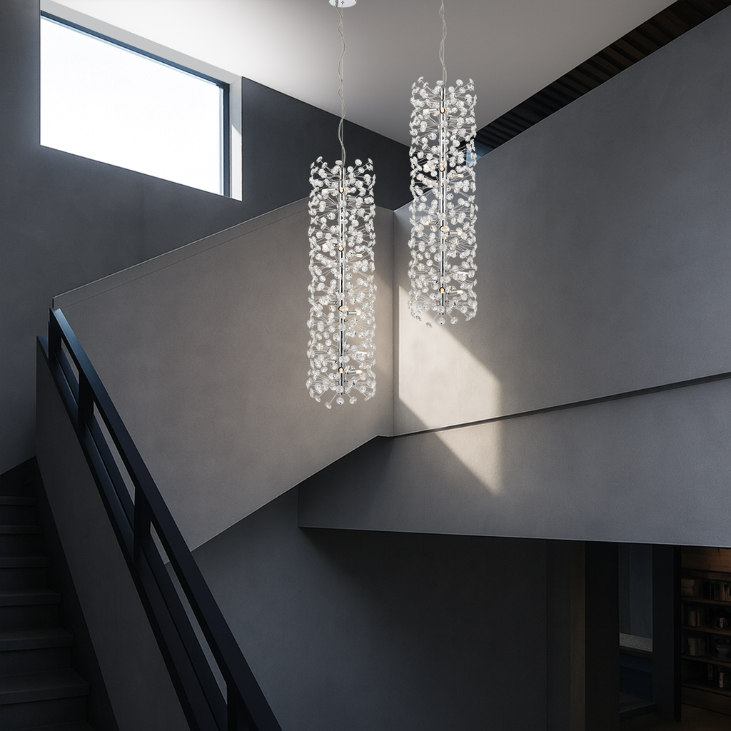 LERIDA 12 PENDANT LIGHT VERTICAL