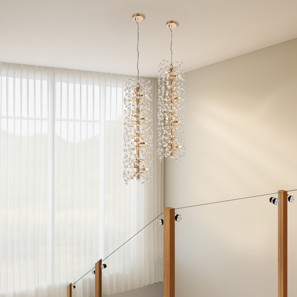 LERIDA 12 PENDANT LIGHT VERTICAL