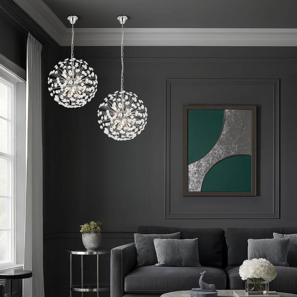 LERIDA 8 PENDANT LIGHT ROUND