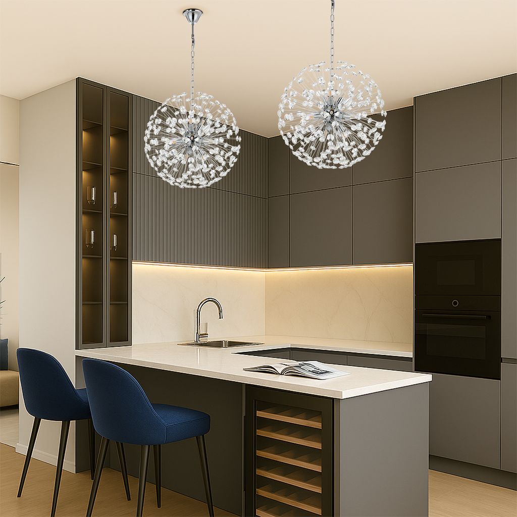 LERIDA 9 PENDANT LIGHT ROUND