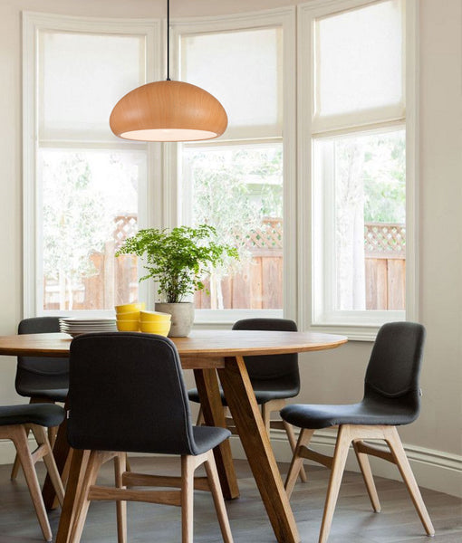 LIGNA Pendant Lights, Dome (Cherry Cinnamon/Cherry Golden Oak/Black Walnut)