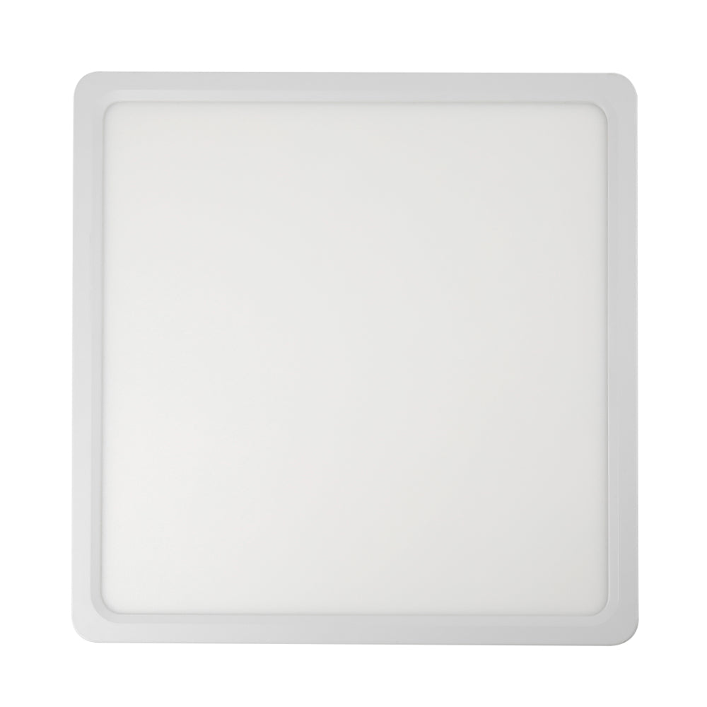 LUNOS 40CM 30W 3CCT SQUARE LED OYSTER DIMMABLE CEILING LIGHT