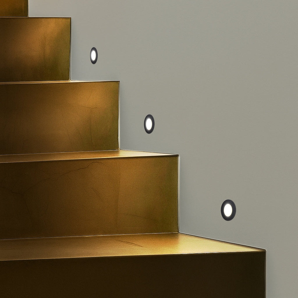 MAREN ROUND 3CCT LED STAIR WALL LIGHT