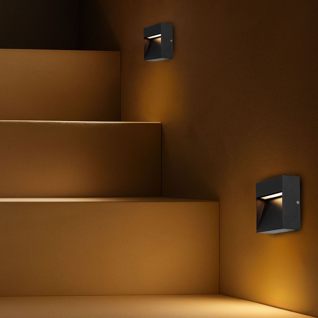 MUSAN SQUARE LED STEP WALL LIGHT
