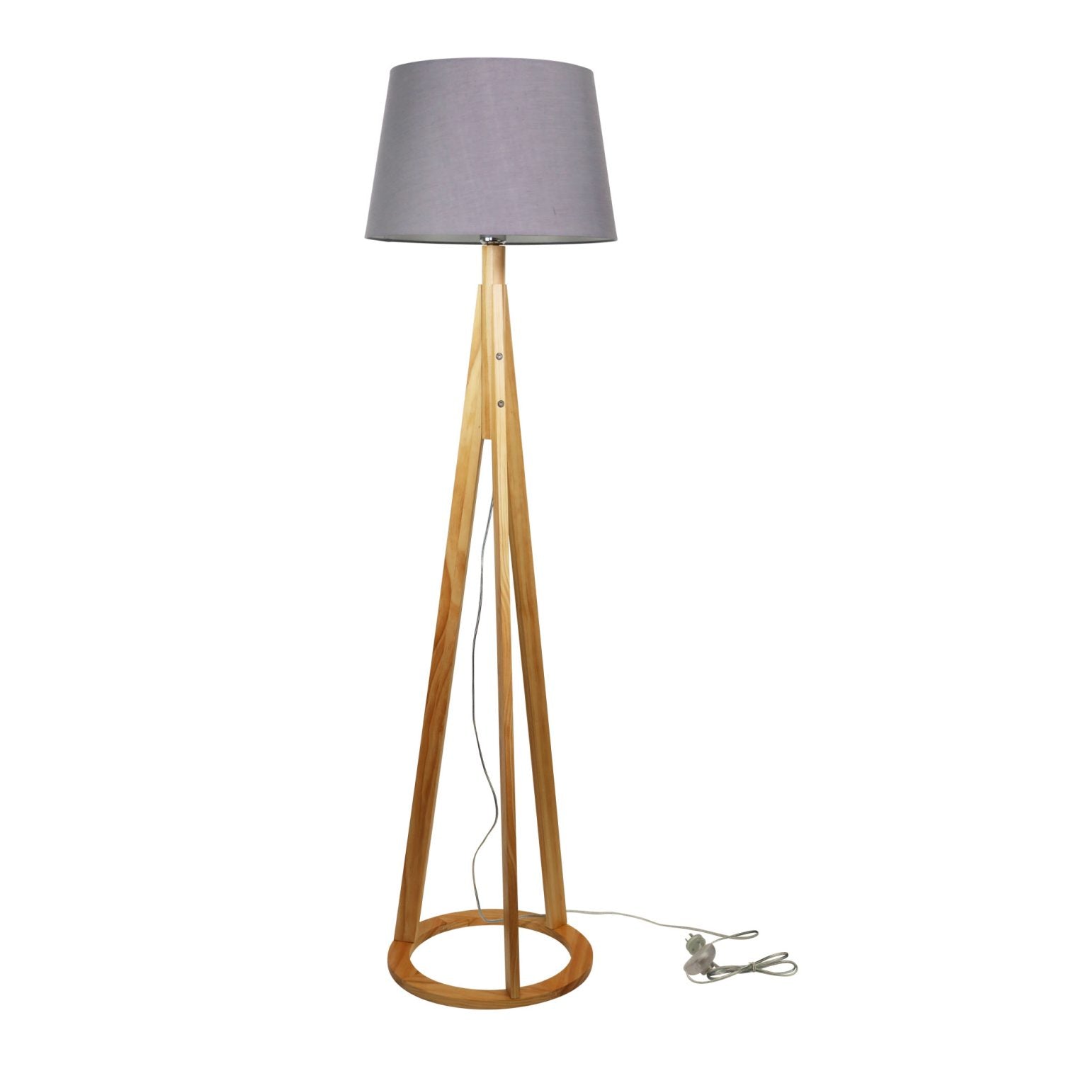 STABB Scandi Wood Tripod Lamp
