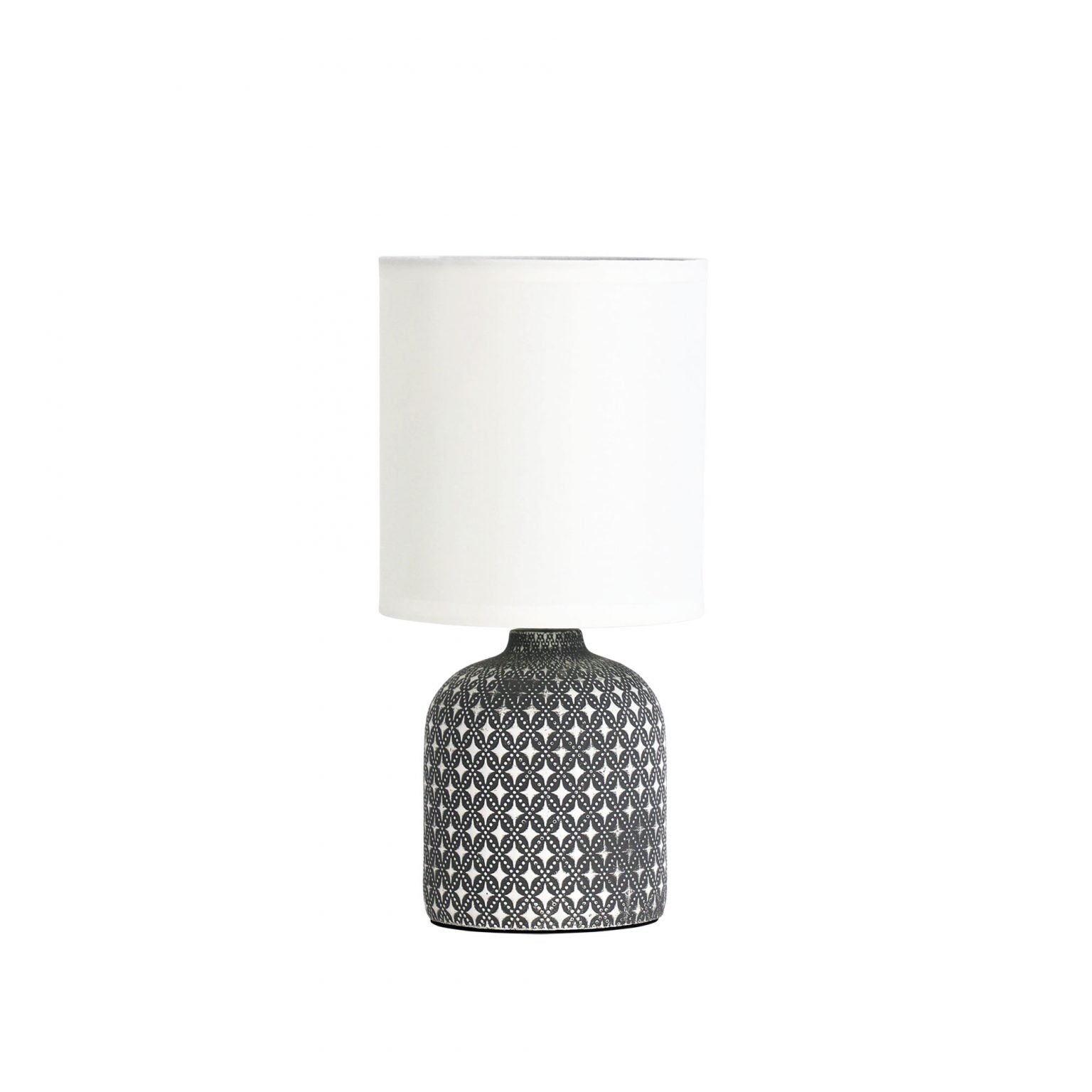 VERA White/Taupe/Grey Ceramic Table Lamp