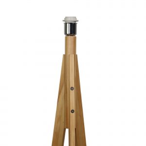 STABB Scandi Wood Tripod Lamp