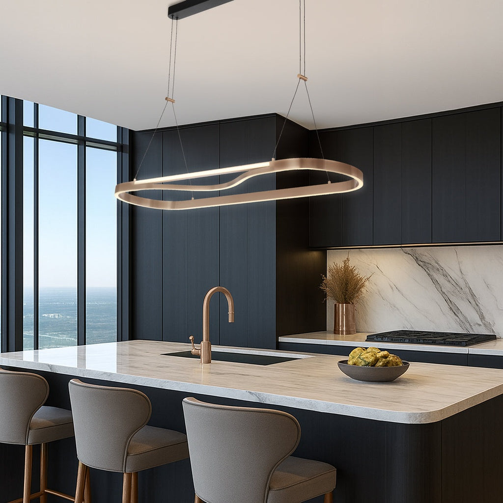 OSTROM RECTANGULAR LED PENDANT LIGHT