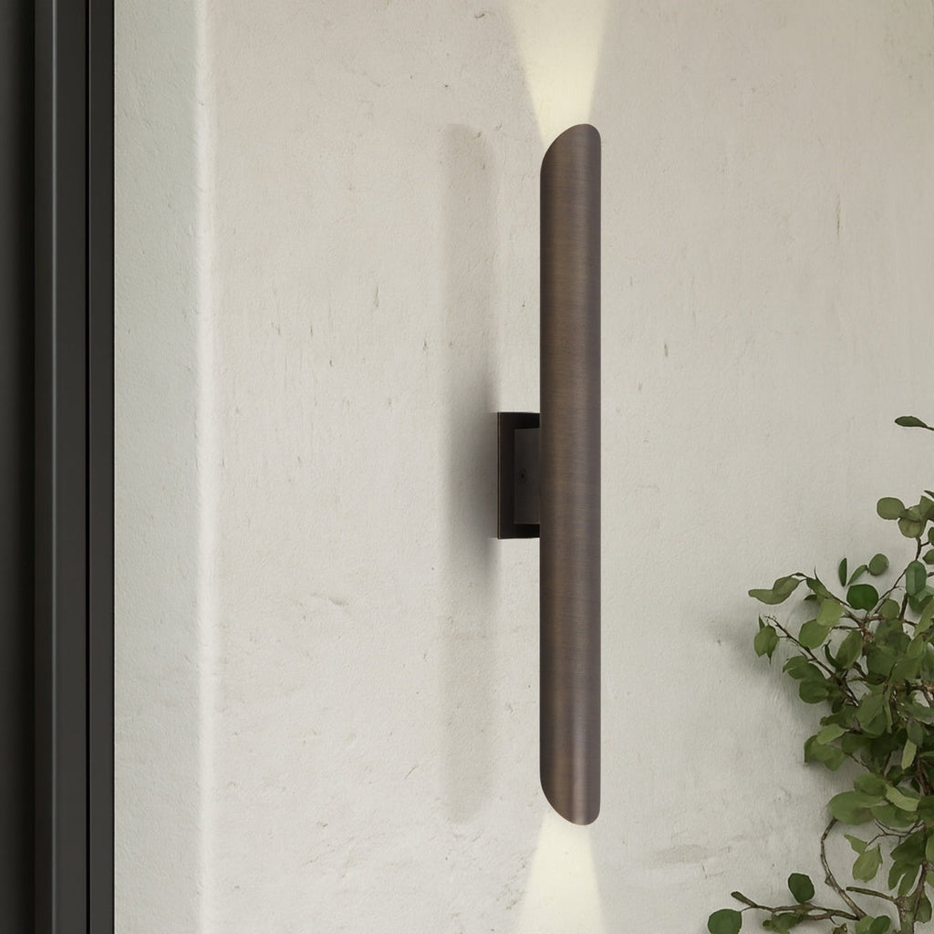 PENROS TWIN EXTERIOR WALL LIGHT