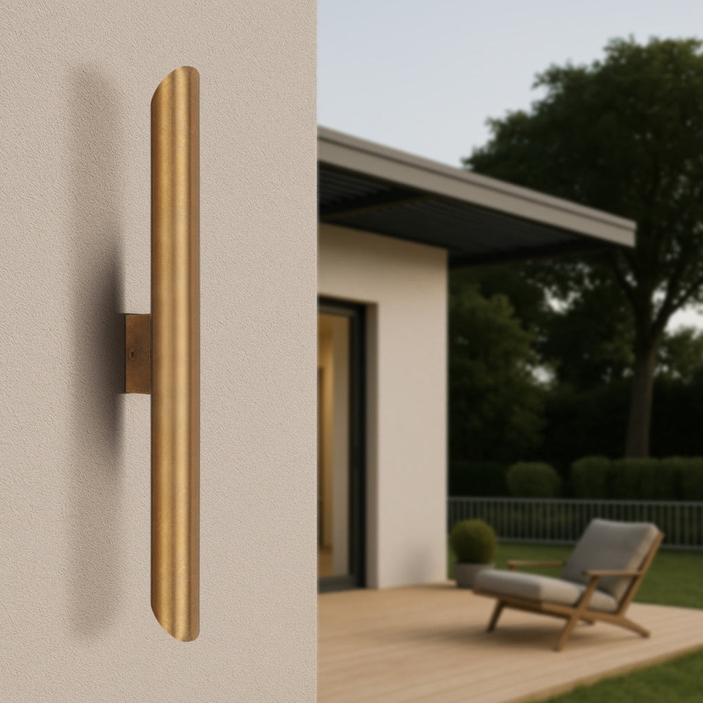 PENROS TWIN EXTERIOR WALL LIGHT