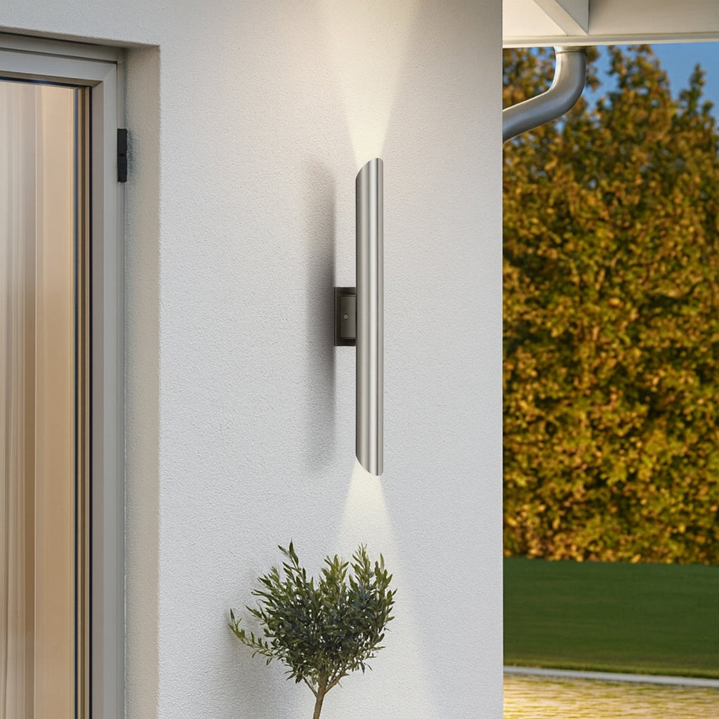 PENROS TWIN EXTERIOR WALL LIGHT