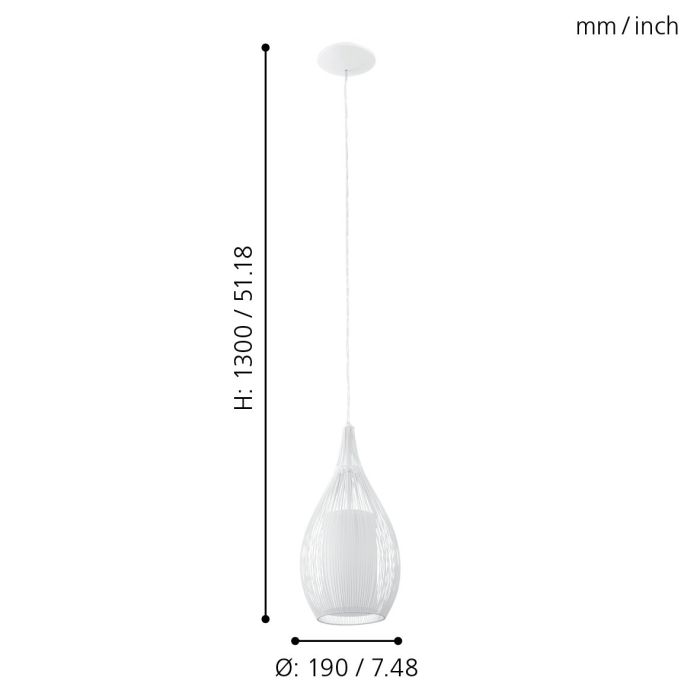 RAZONI 1 Light Pendant – SE Lighting