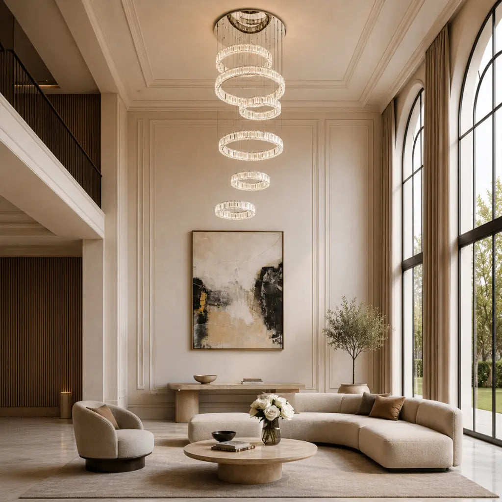 RIAS 6 TIER LED PENDANT LIGHT
