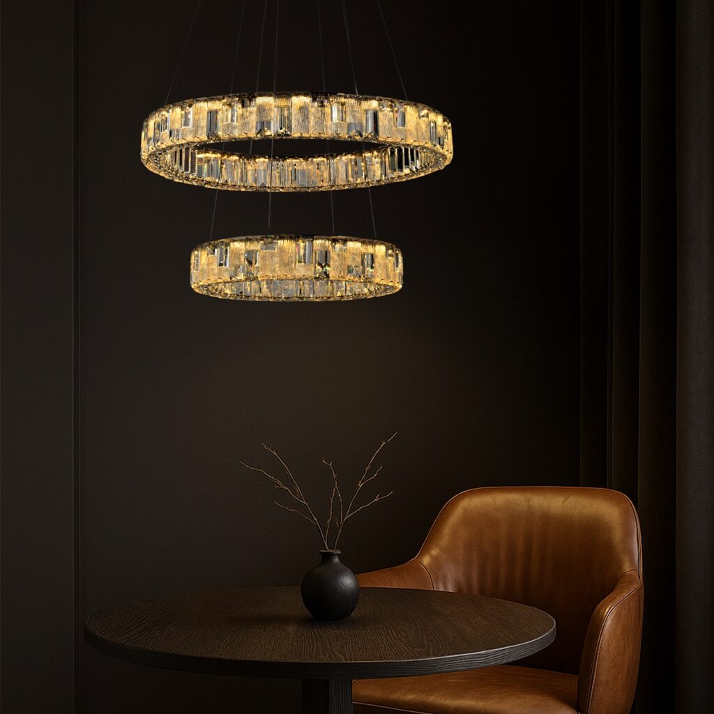 RIAS 2 TIER LED PENDANT LIGHT